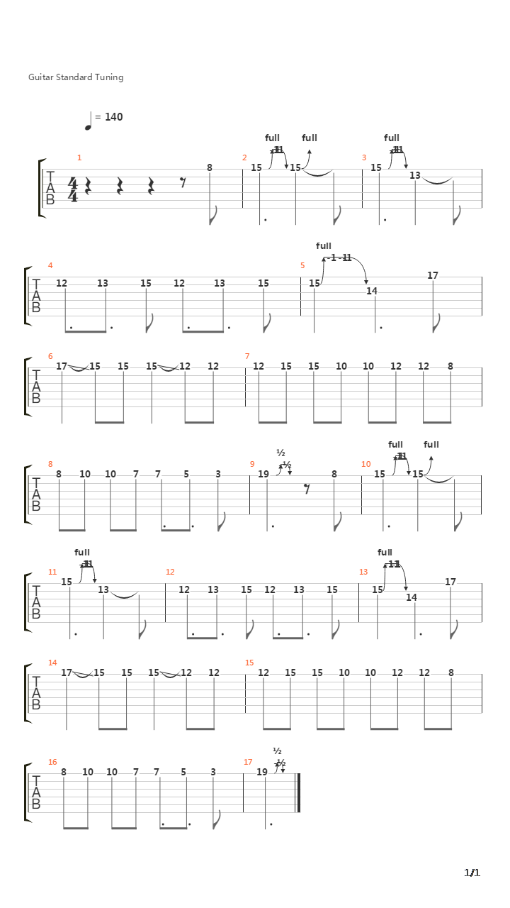 搜魂曲吉他谱图片