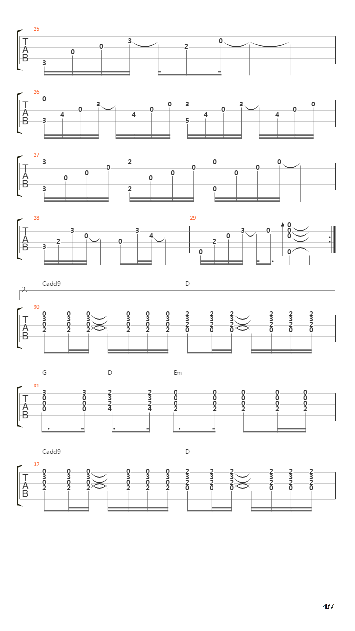 281公里吉他谱