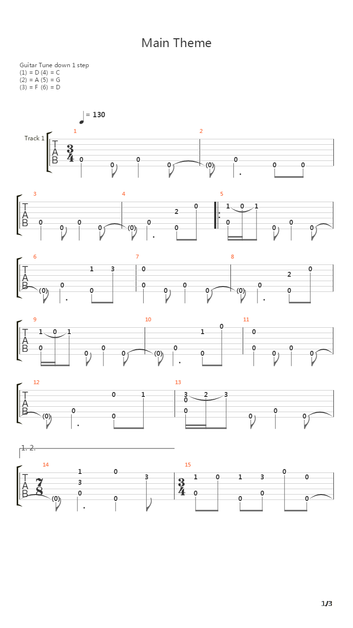 Baldurs Gate(博德之门) - Throne of Bhaal吉他谱