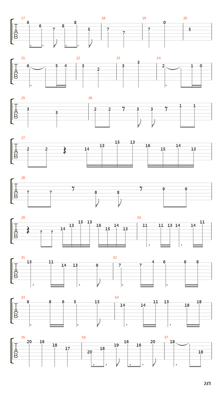 Castlevania(恶魔城) - Castle Corridor吉他谱