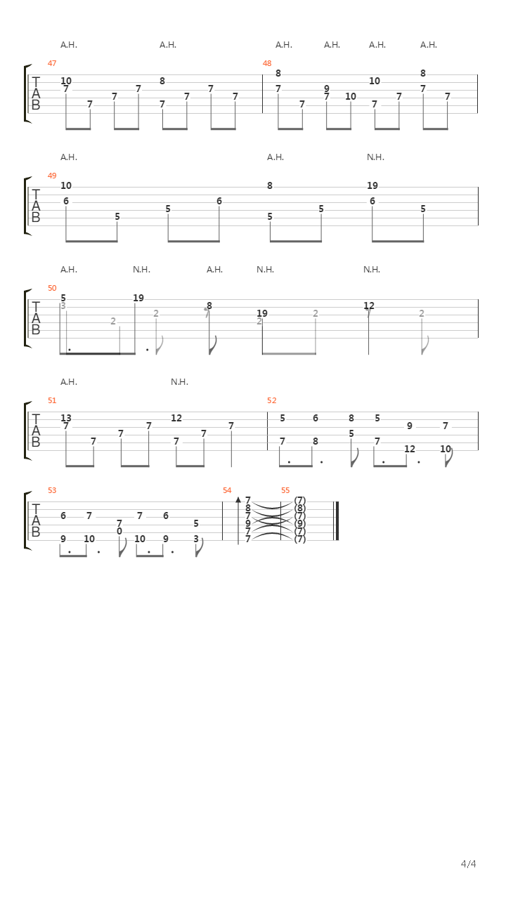 Cave Story(洞窟物语) - Running Hell(地狱疾走)吉他谱