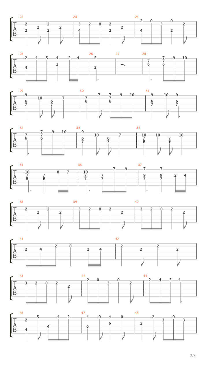 Donkey Kong(大金刚) - Jib Jig吉他谱