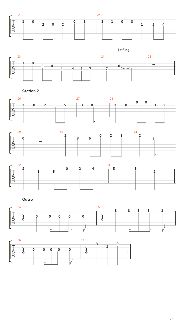 Earthbound(地球冒险) - Fourside吉他谱