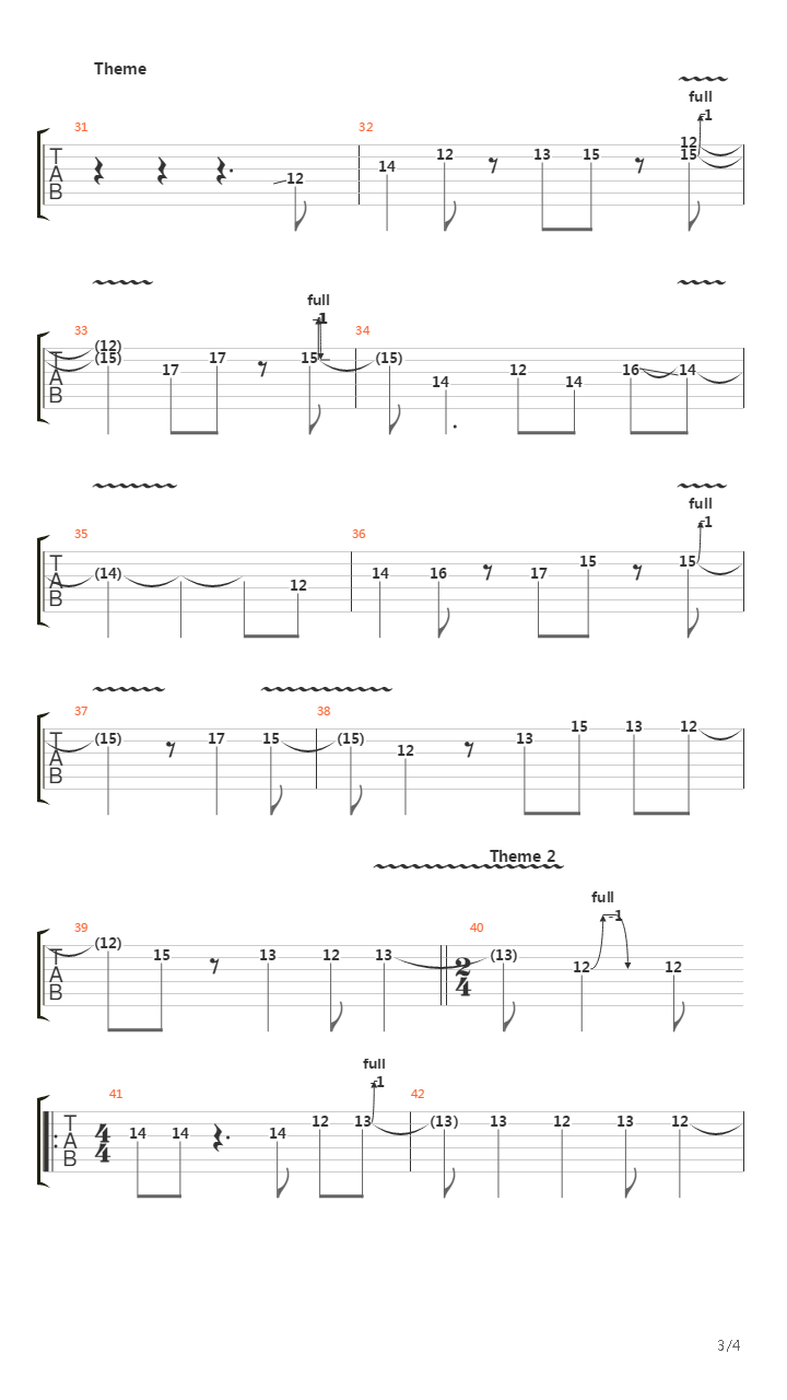 Golden Axe(战斧) - Final Boss吉他谱