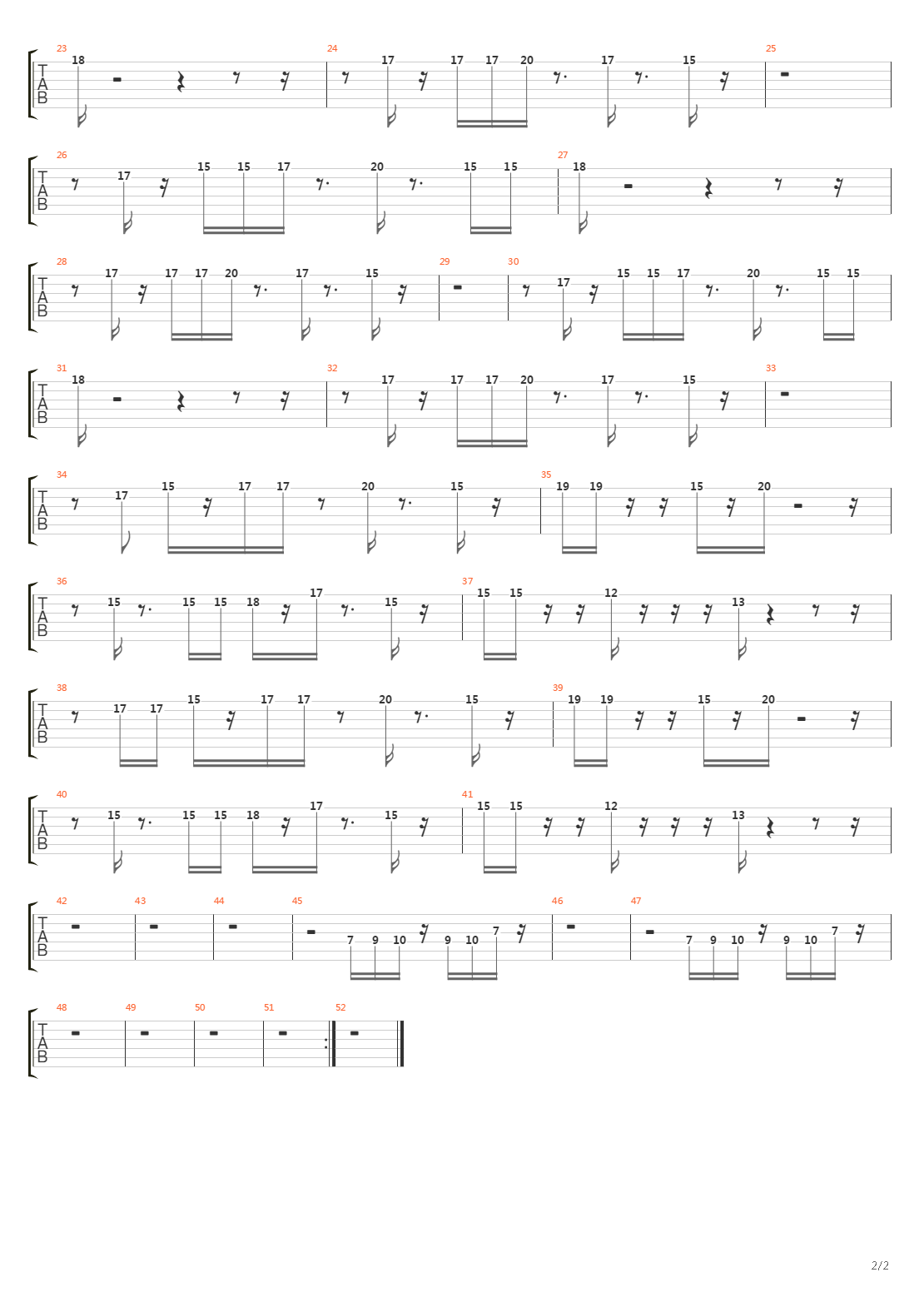 Gyromite(机器人格罗) - Title & Level Theme吉他谱