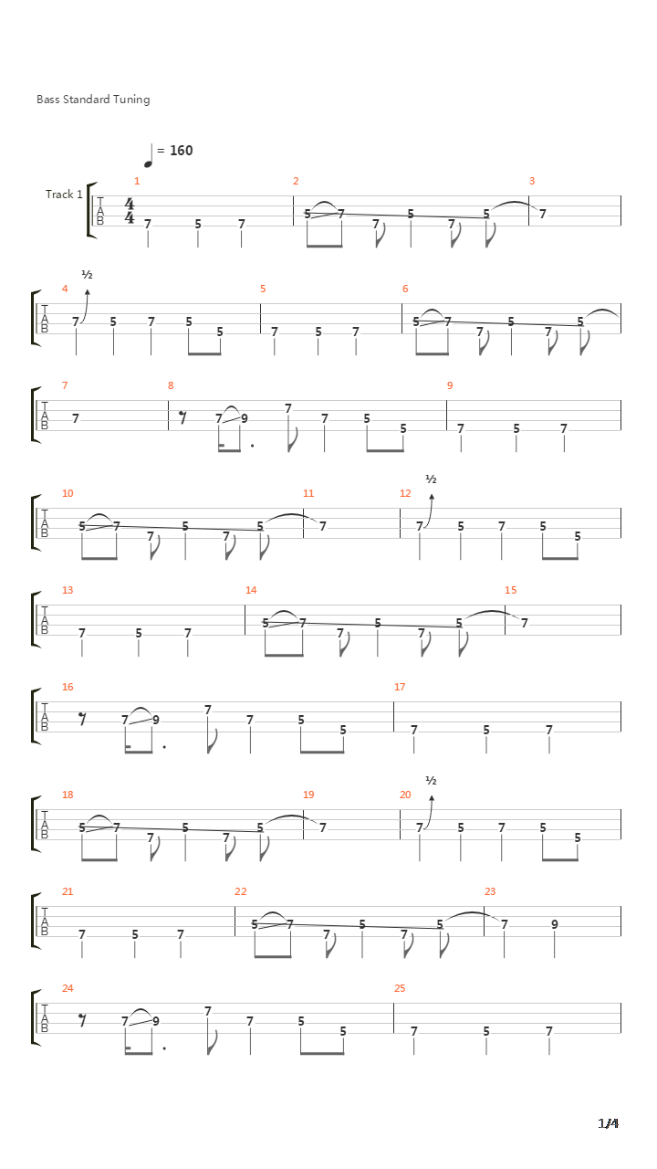 Maple Story(冒险岛) - Kerning City吉他谱