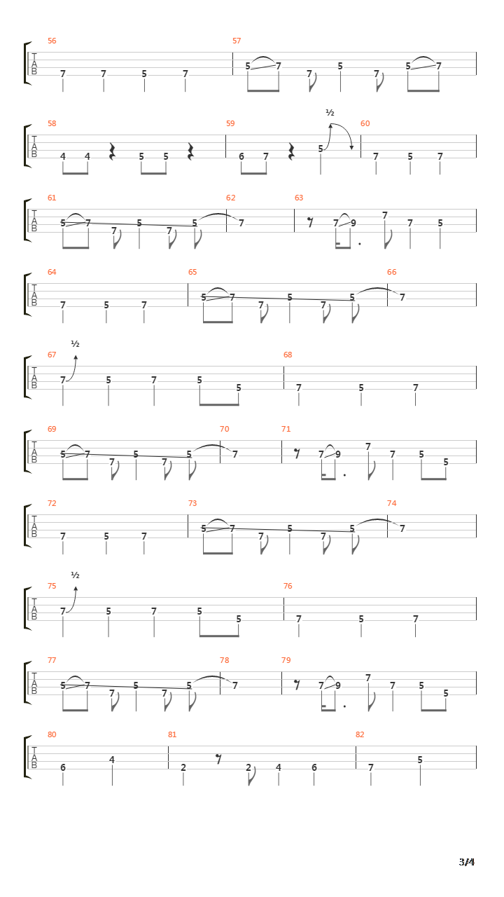 Maple Story(冒险岛) - Kerning City吉他谱