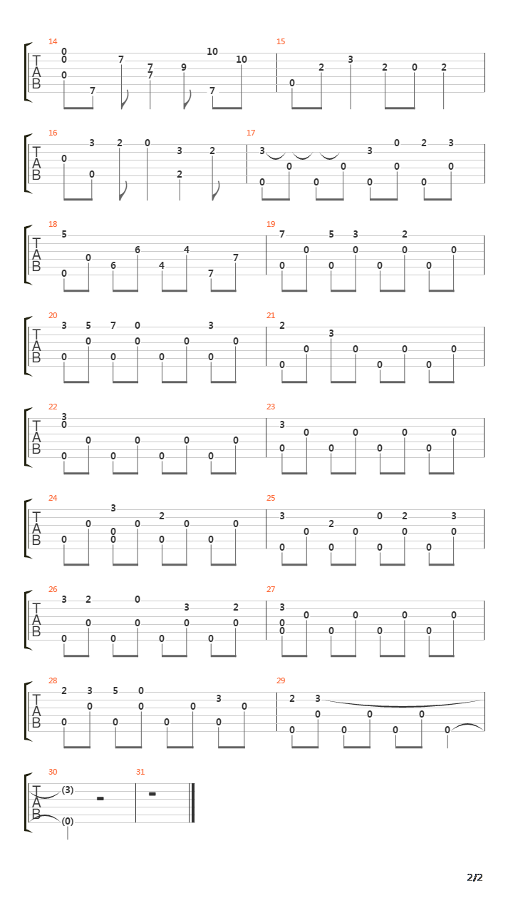 Maple Story(冒险岛) - Lith Harbor吉他谱