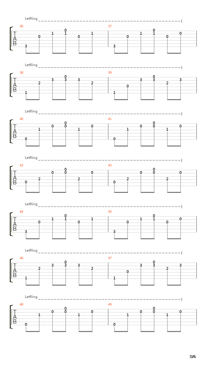 Metro 2033(地铁2033) - Guitar Song 1吉他谱