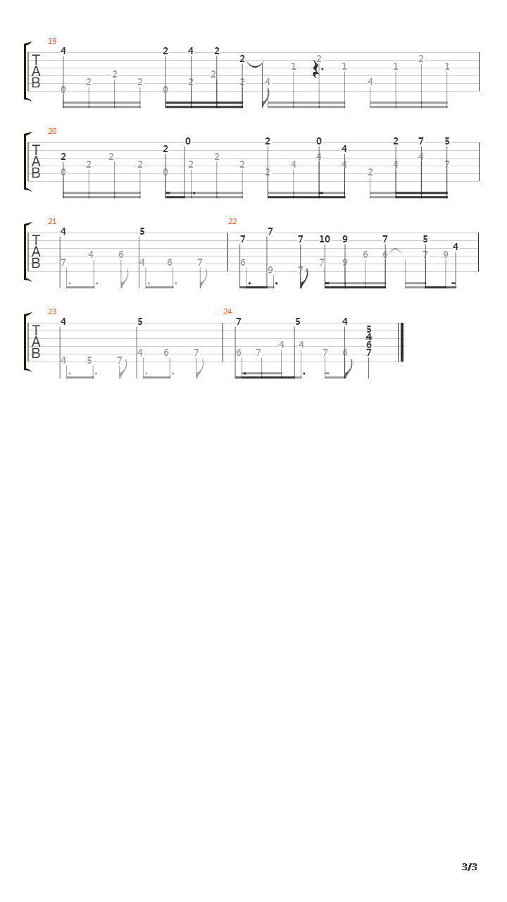 Snailiad(蜗牛战士) - Mare Carelia吉他谱