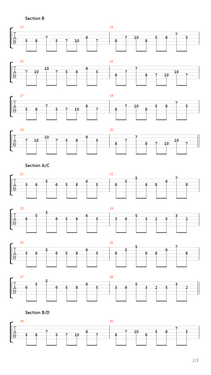 Solomon's Key(所罗门的钥匙) - Main Level吉他谱