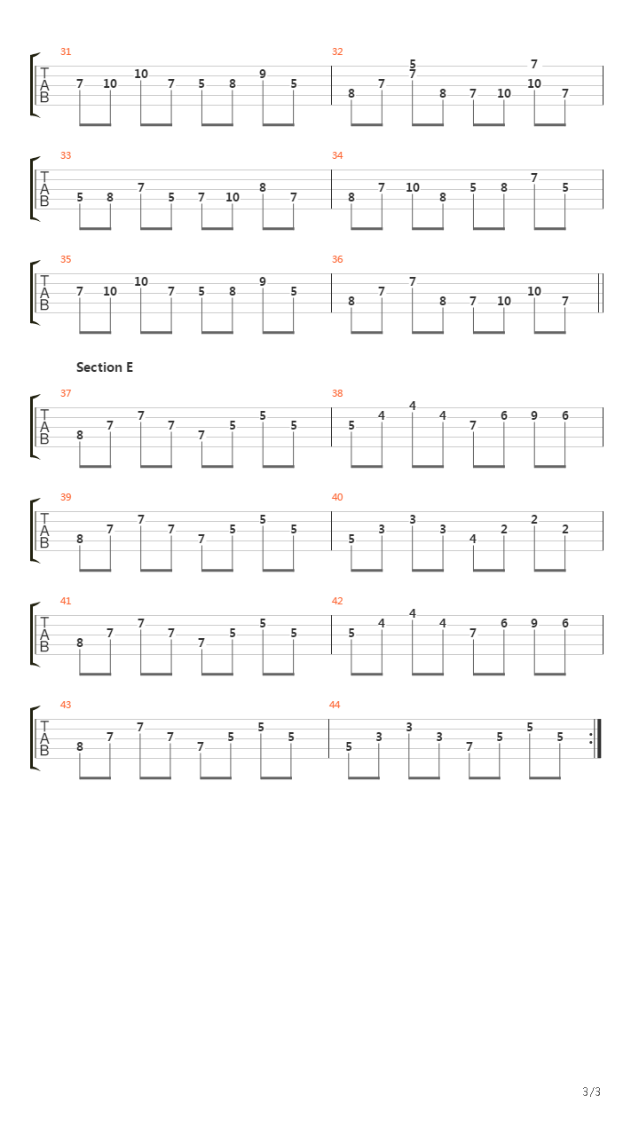 Solomon's Key(所罗门的钥匙) - Main Level吉他谱