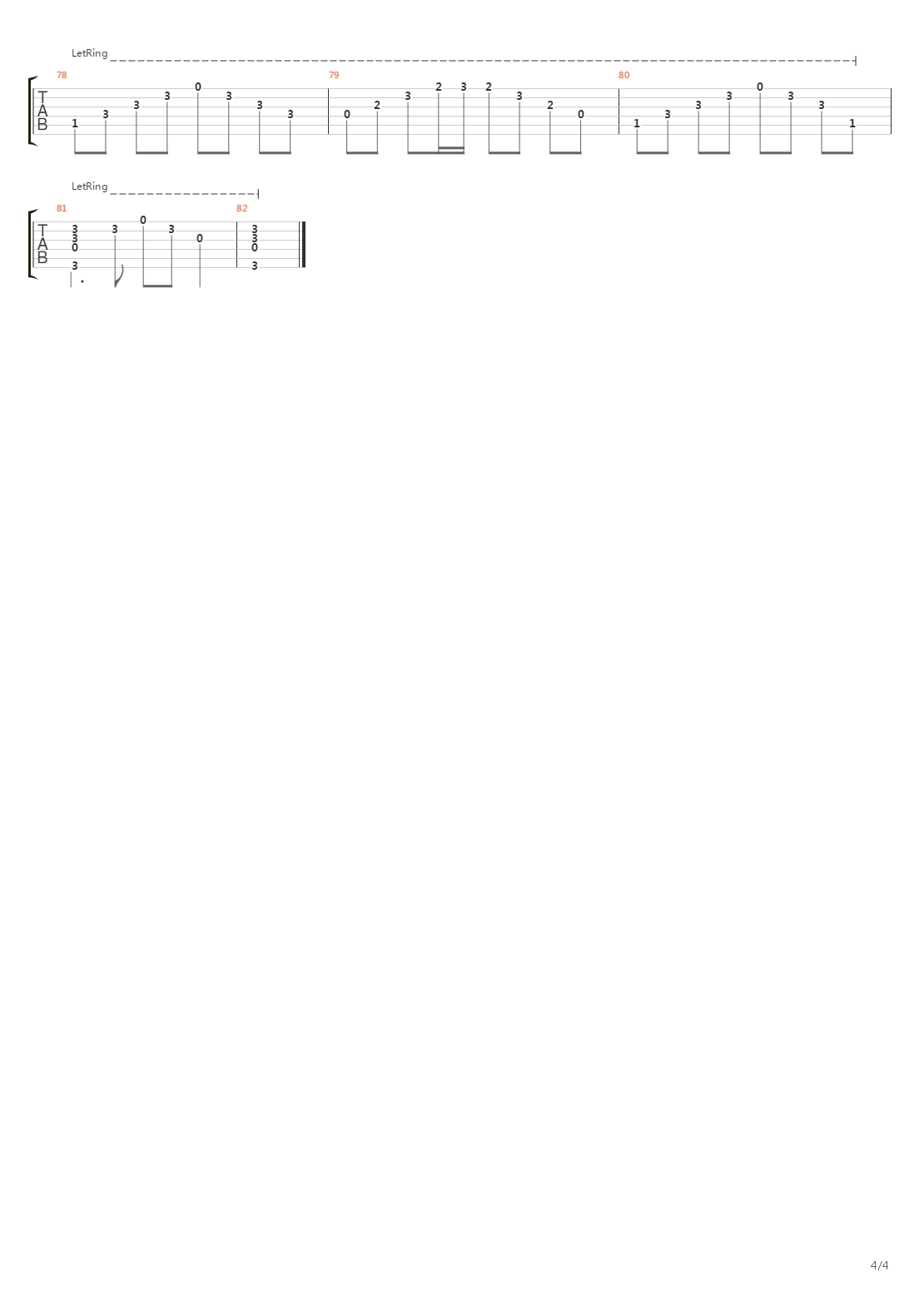 Space Rangers(太空游侠) - Musoc Of Faeyan吉他谱