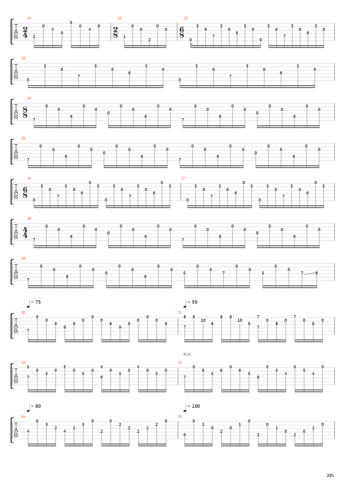 The Dwarf Fortress(矮人要塞)吉他谱