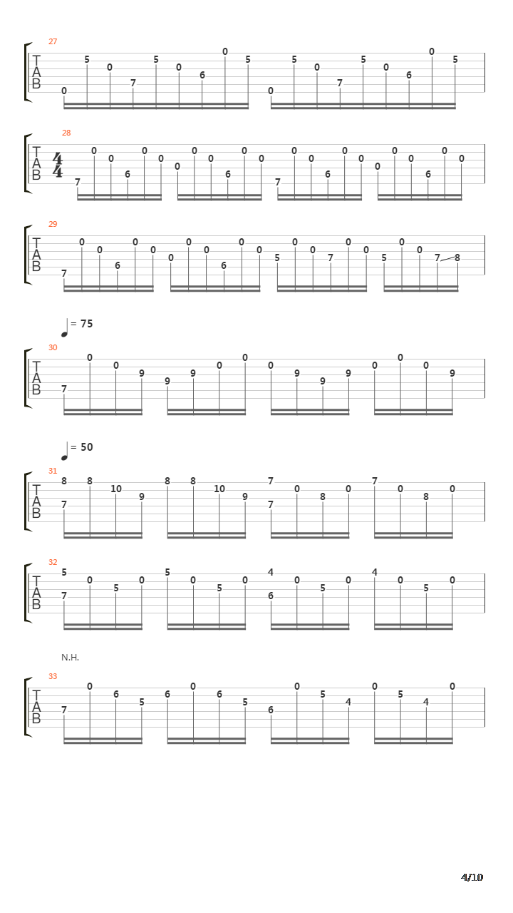 The Dwarf Fortress(矮人要塞)吉他谱