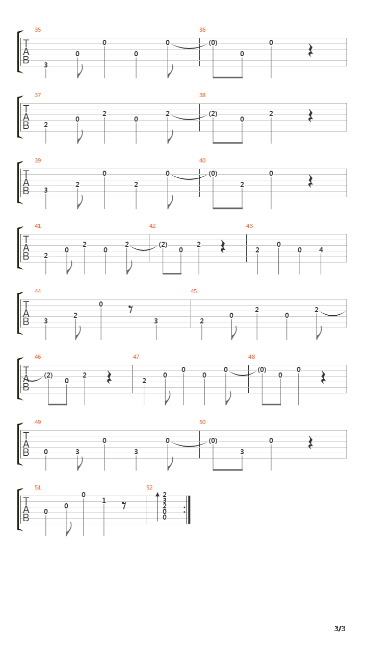 Time Hollow(时空洞穴) - Hitotoki吉他谱