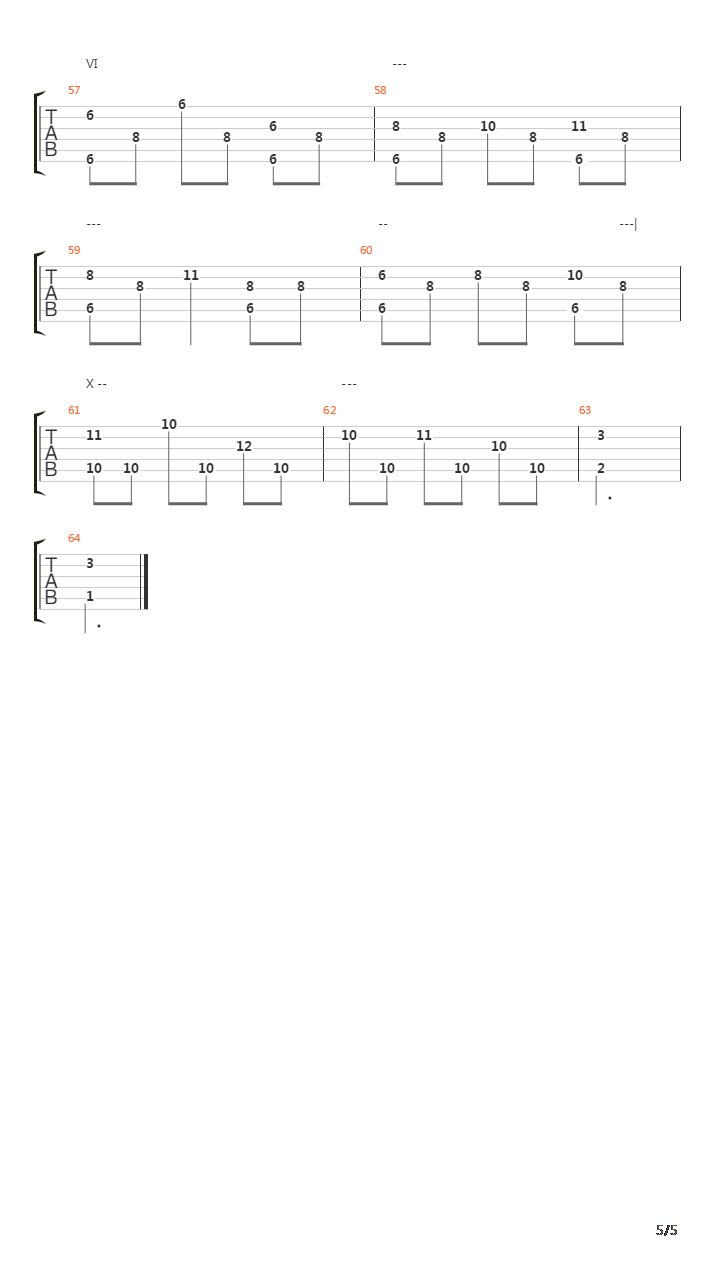 Turrican(变形战士) - The Great Bath吉他谱