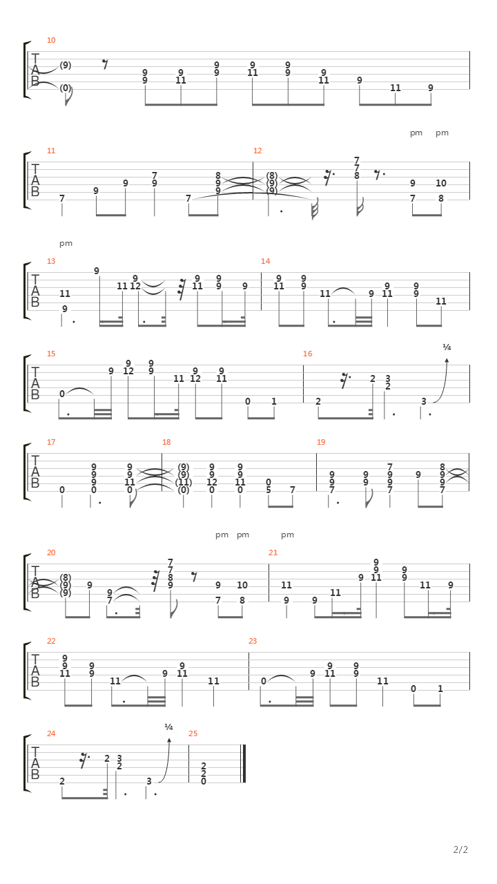 Vietcong(丛林之狐) - Main Theme吉他谱