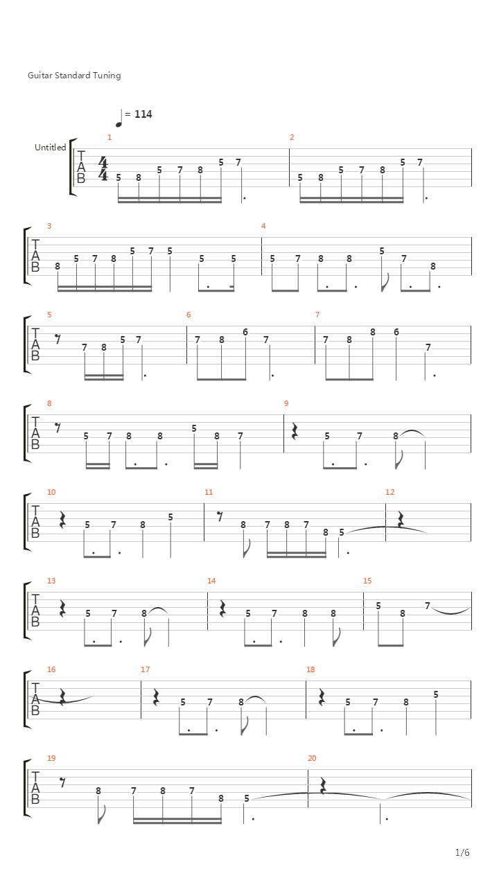 Xenoblade(异度之刃) - Gaur Plains吉他谱