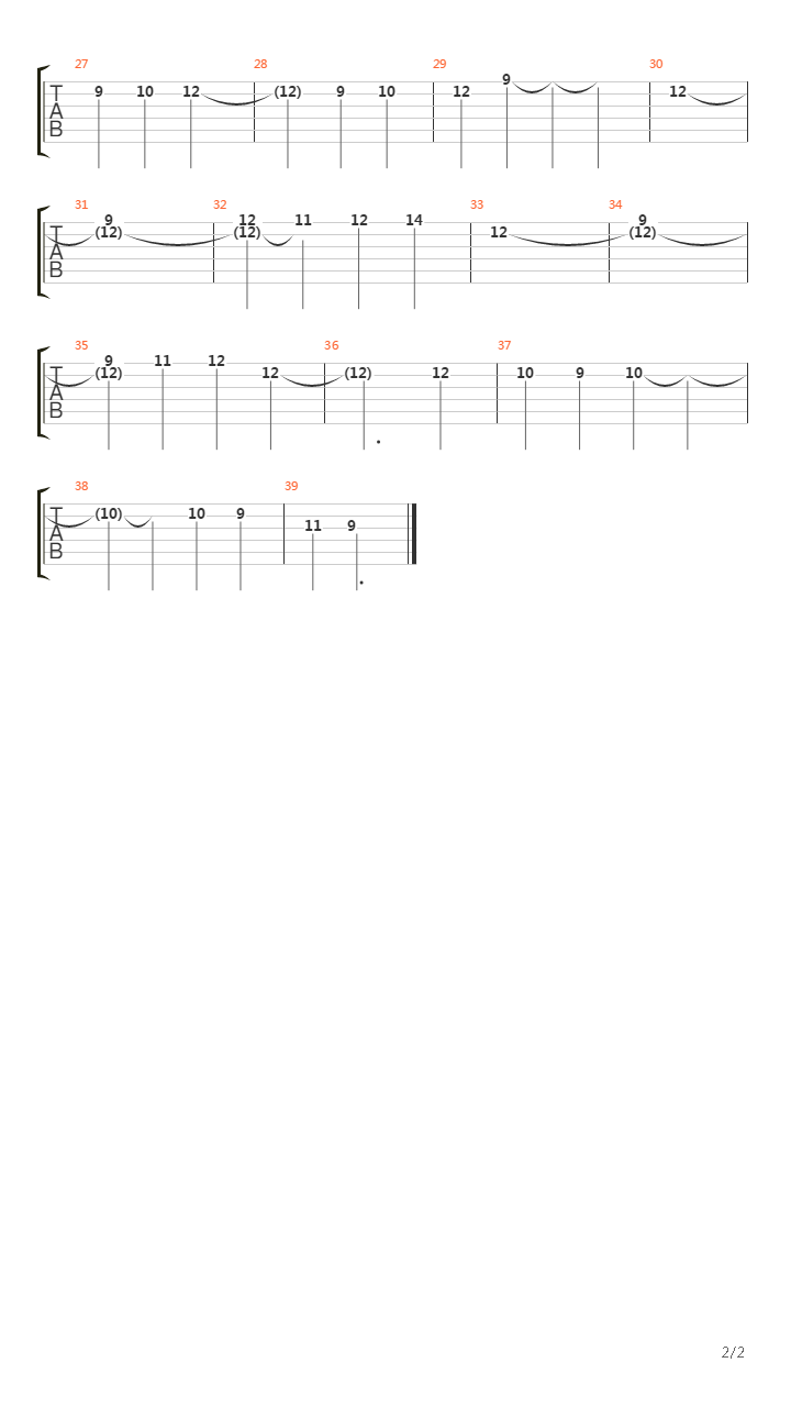 黄金太阳 - Ivan's Theme(伊万)吉他谱