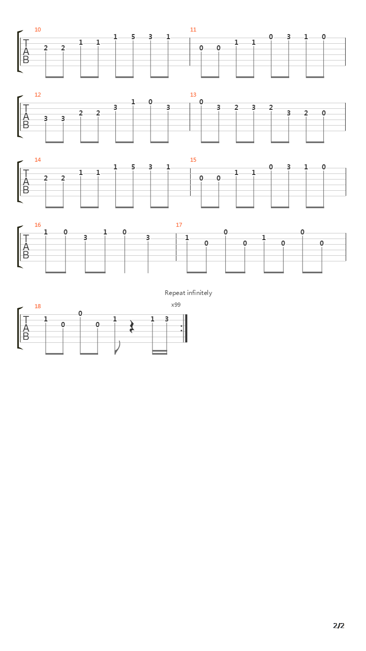 口袋妖怪 - Route 29 Theme吉他谱