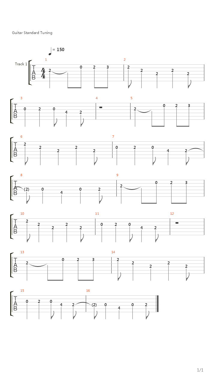 块魂 - Main Theme 'Nananana'吉他谱