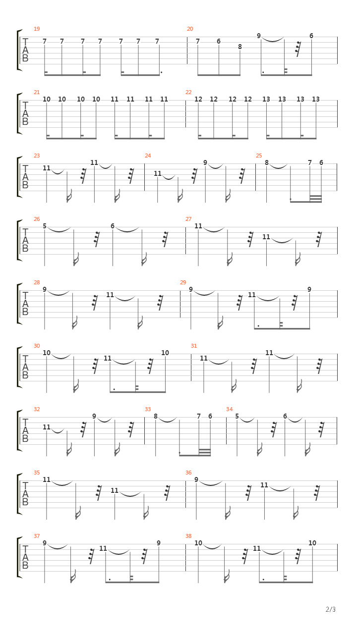 Mega Man(洛克人) - Blizzard Buffalo's Stage(冷冻冰牛)吉他谱