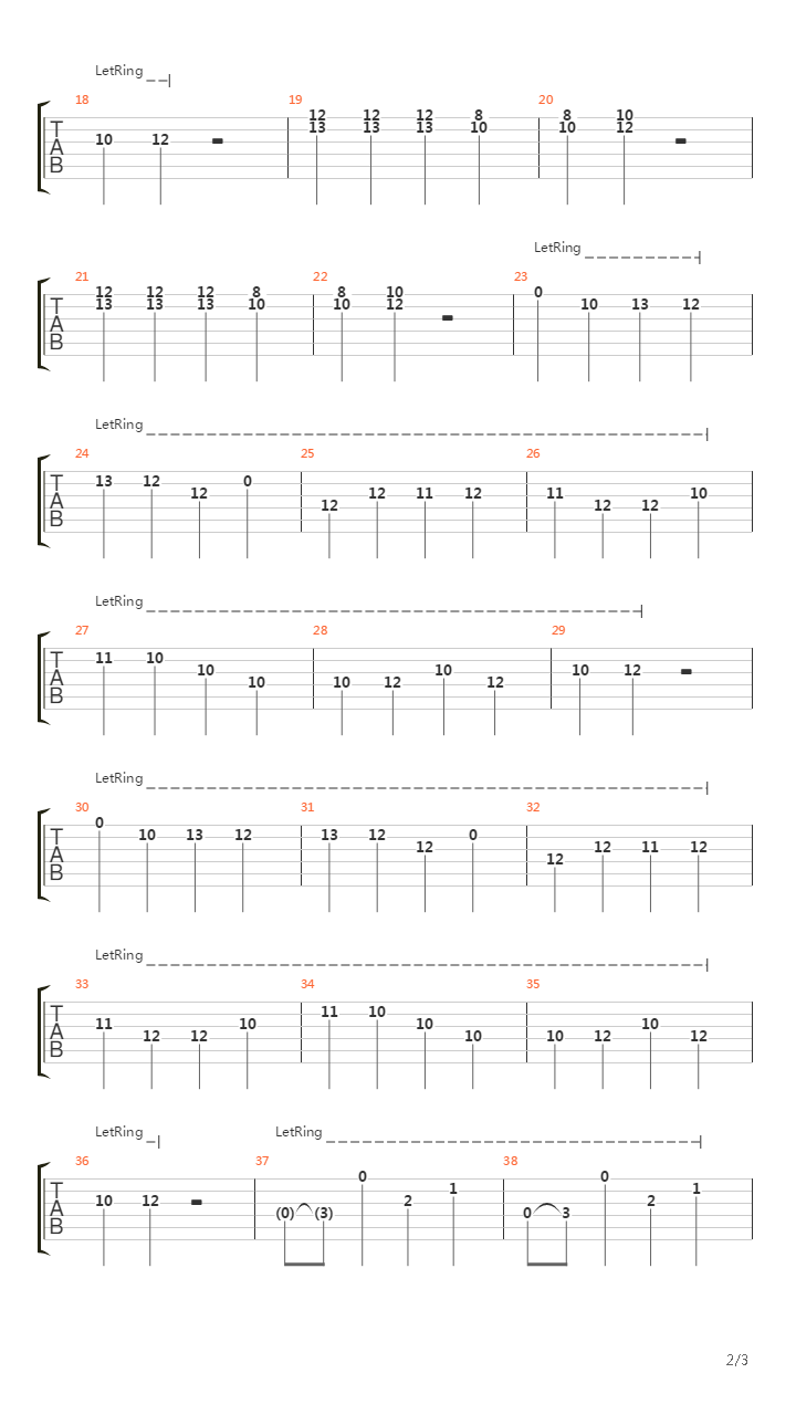 战斗蛙与双截龙 - Stage 1吉他谱