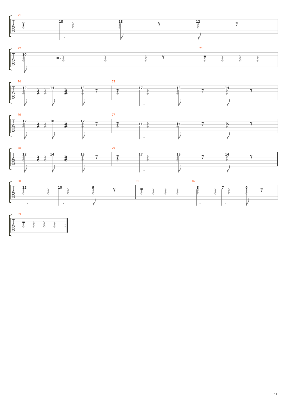 最终幻想5 - Final Battle吉他谱