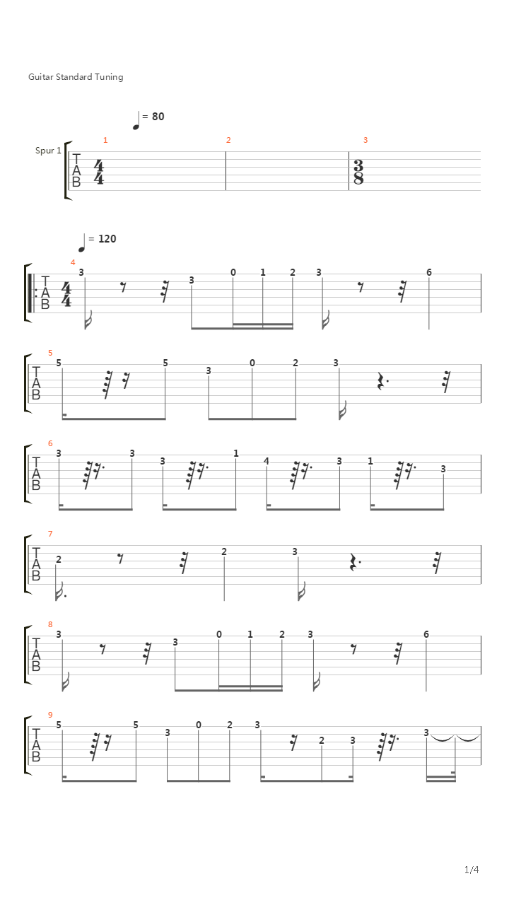 最终幻想6 - Gogo's Theme(ゴゴのテーマ)吉他谱