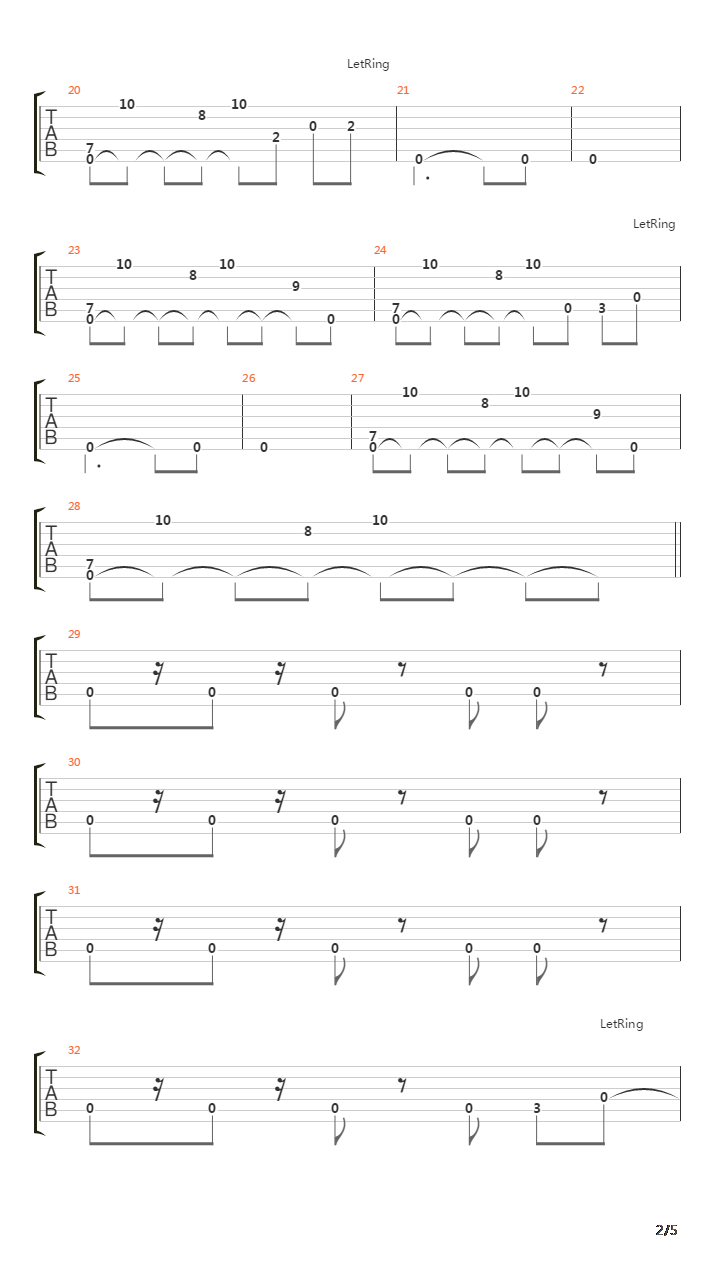 最终幻想7 - Turk's Theme(タ-クスのテ-マ)吉他谱