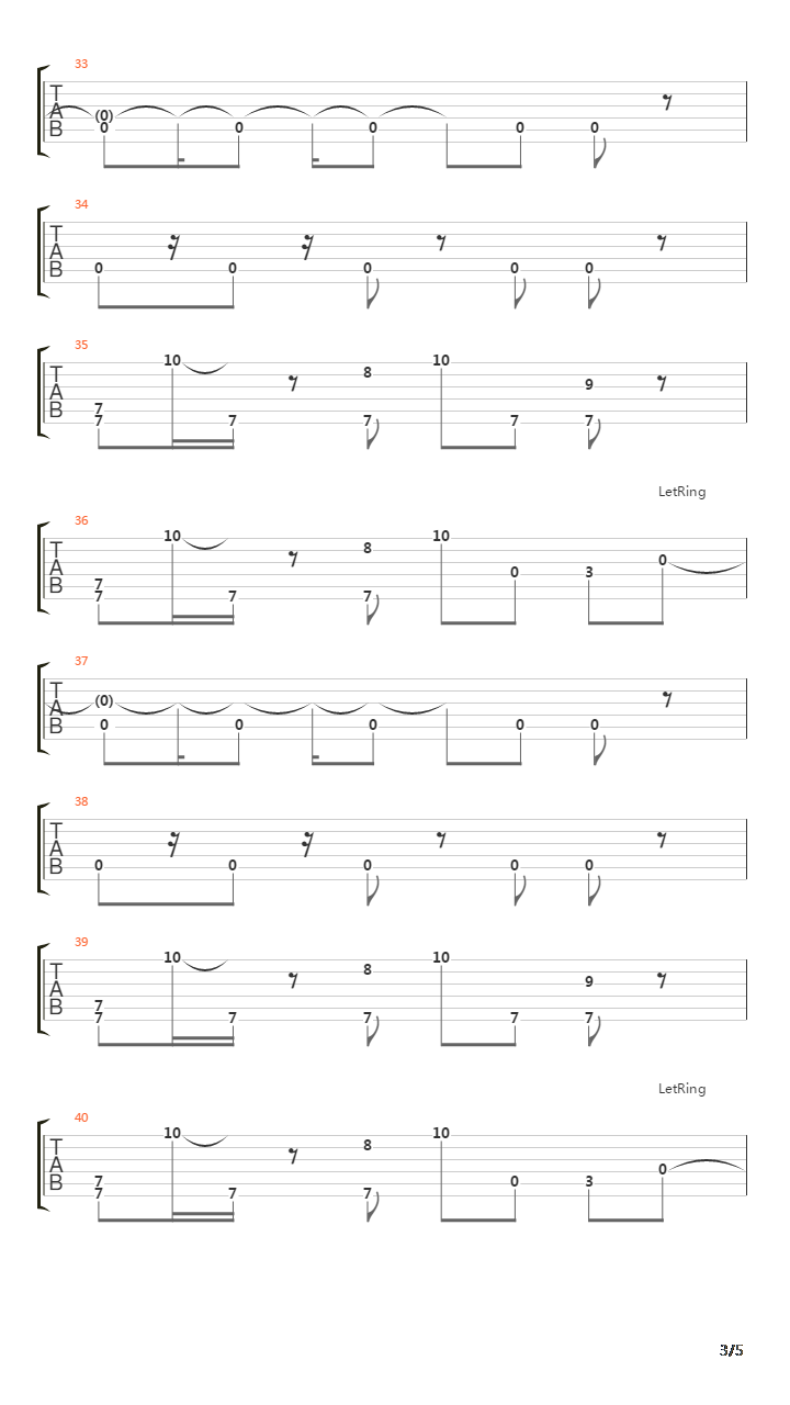 最终幻想7 - Turk's Theme(タ-クスのテ-マ)吉他谱