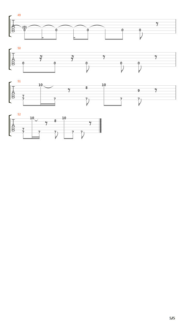 最终幻想7 - Turk's Theme(タ-クスのテ-マ)吉他谱