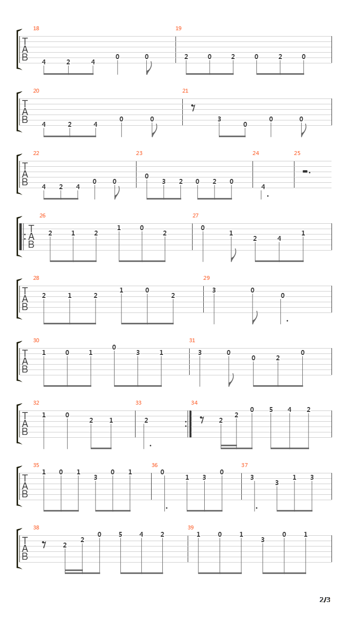 最终幻想9 - Vamo Alla Flamenco吉他谱