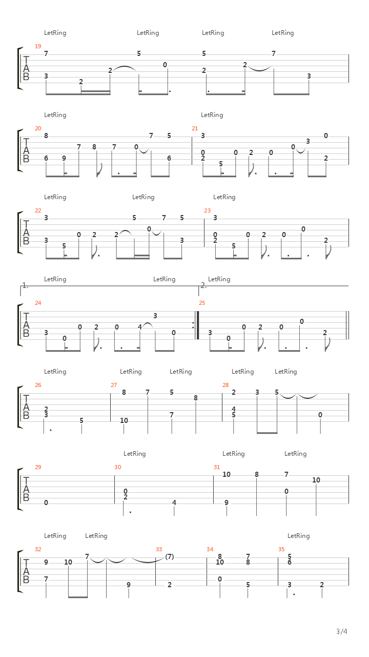 最终幻想9 - あの丘を越えて(Crossing Those Hills)吉他谱