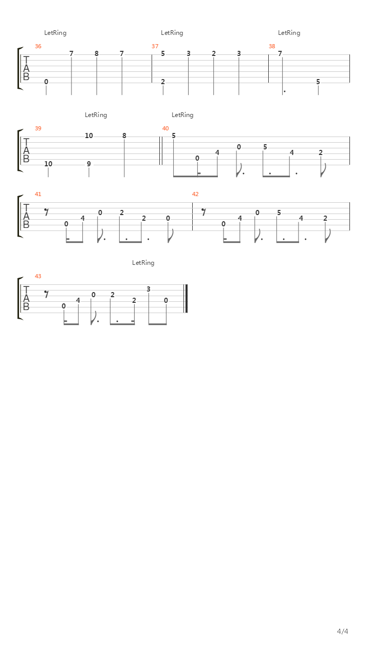 最终幻想9 - あの丘を越えて(Crossing Those Hills)吉他谱