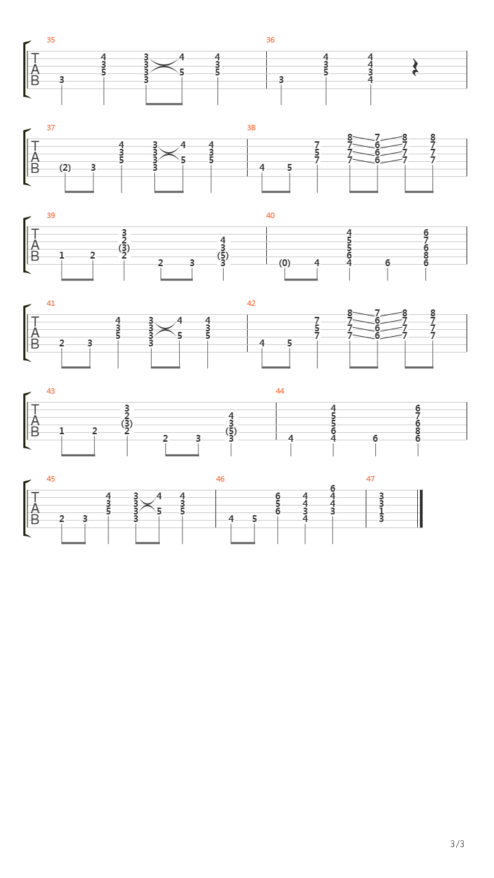 最终幻想9 - タンタラスのテーマ(Theme of the Tantalus)吉他谱