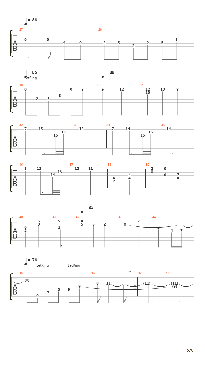 最终幻想10 - ザナルカンドにて(To Zanarkand)吉他谱