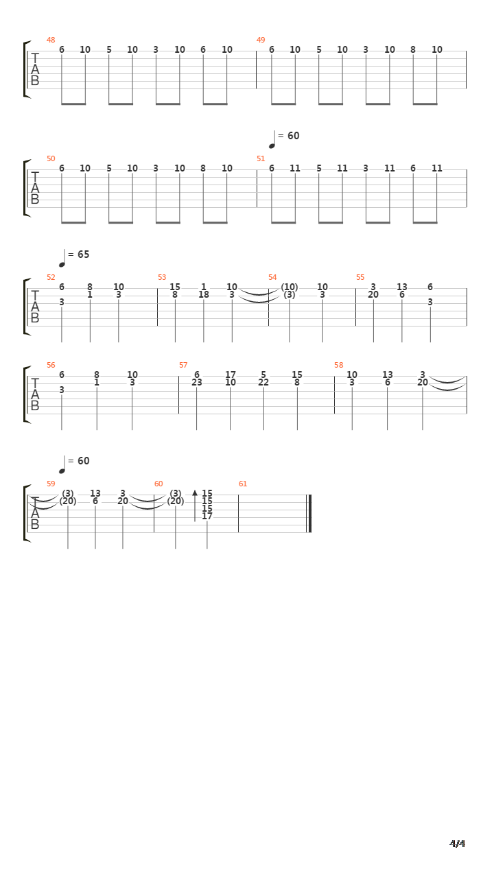 海角七号 - 插曲 1945那年吉他谱