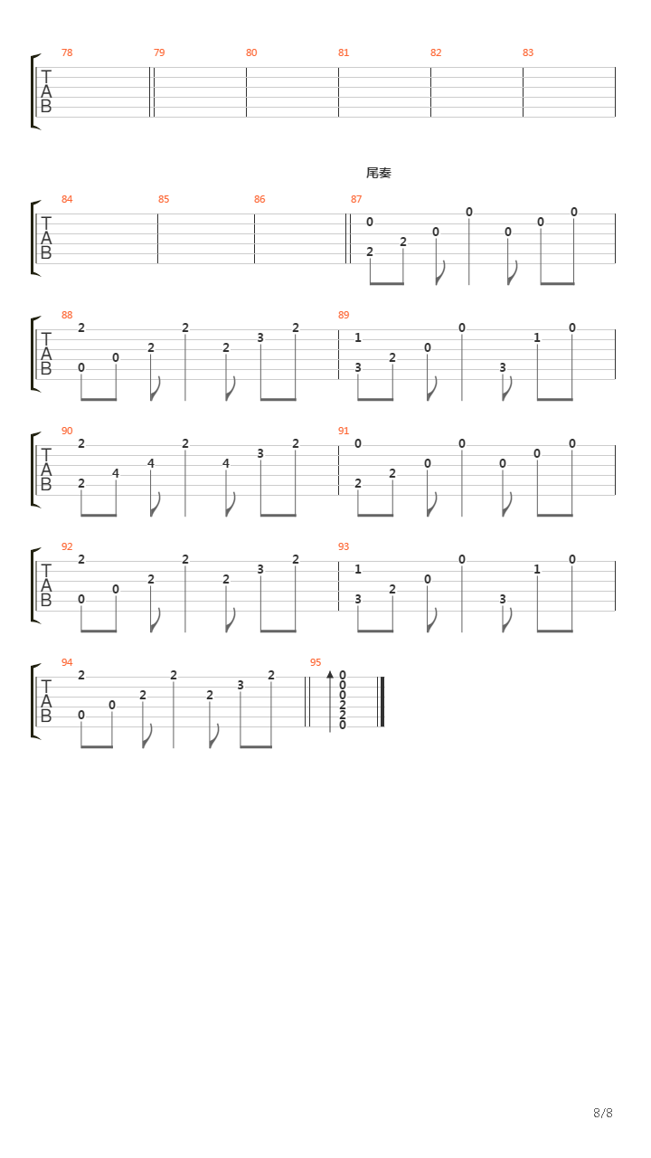 没想好吉他谱