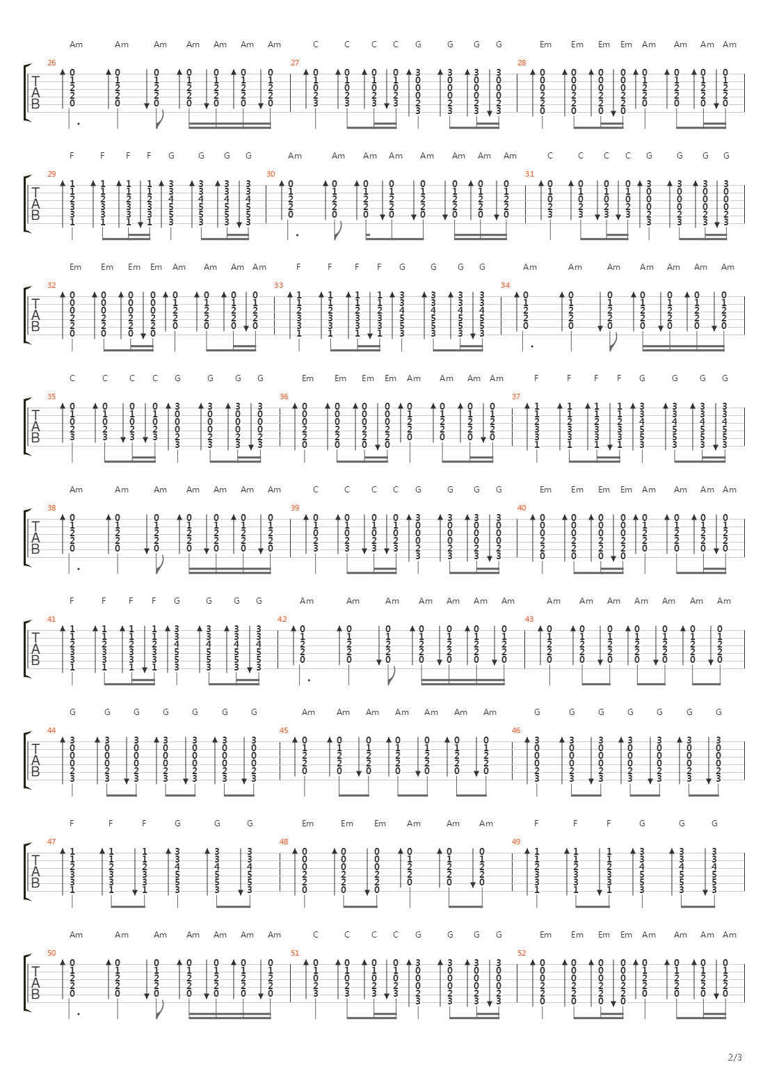 路吉他谱