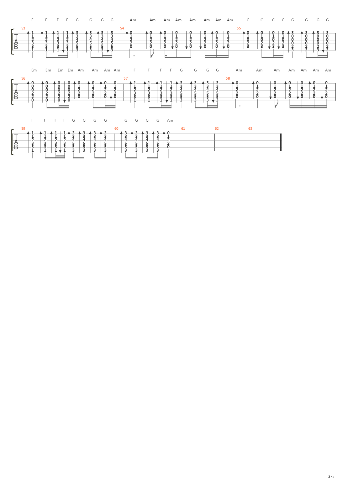 路吉他谱