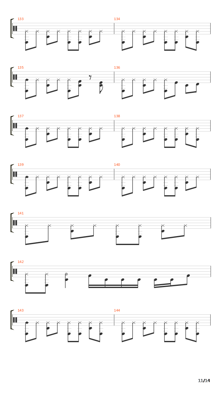 5259鼓吉他谱
