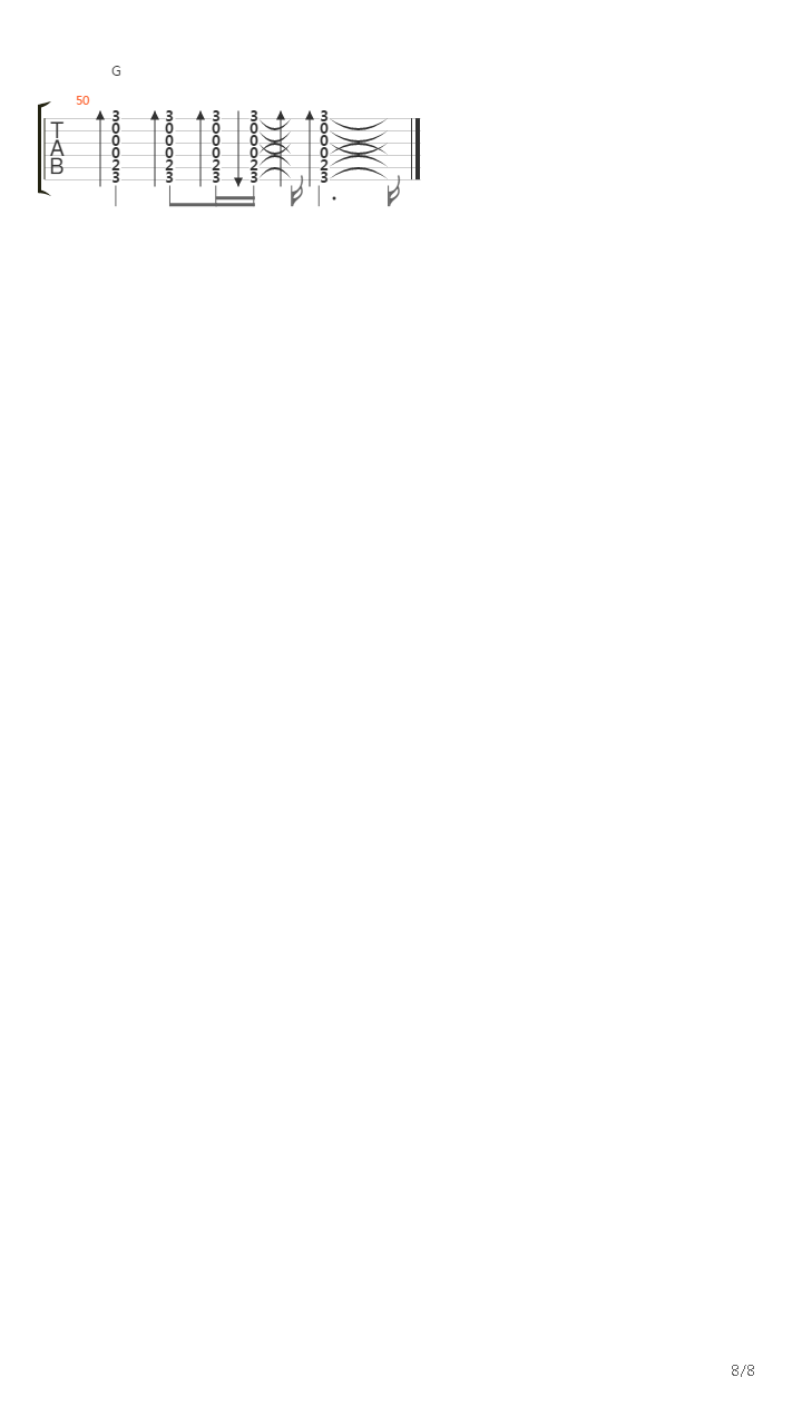 生活吉他谱