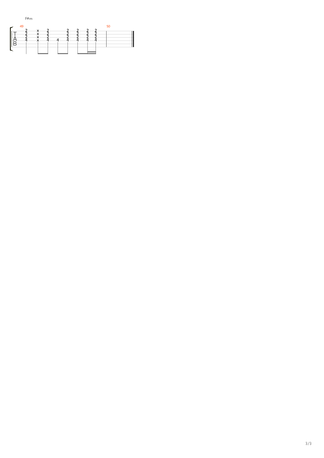 我的老师吉他谱