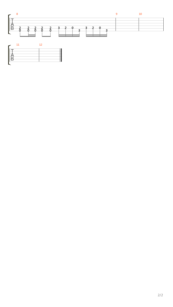 爆炸吉他谱