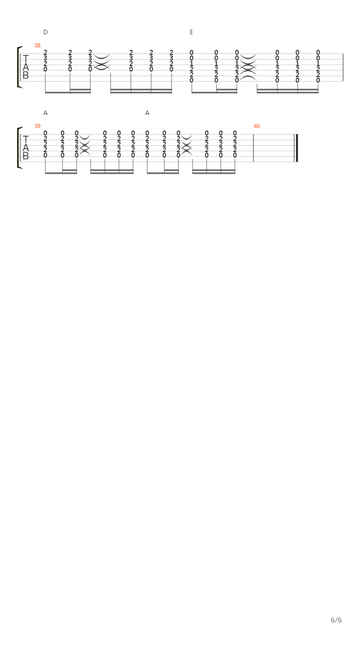 寻找吉他谱