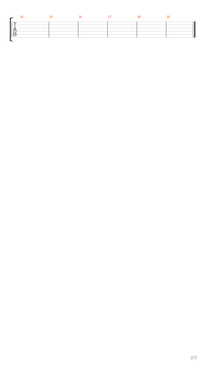 作品三前奏和后面吉他谱