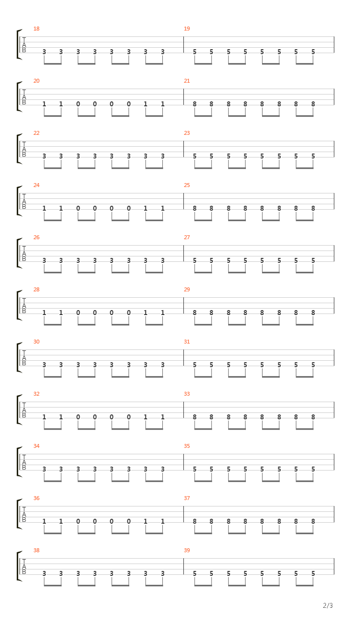 Slow solo吉他谱