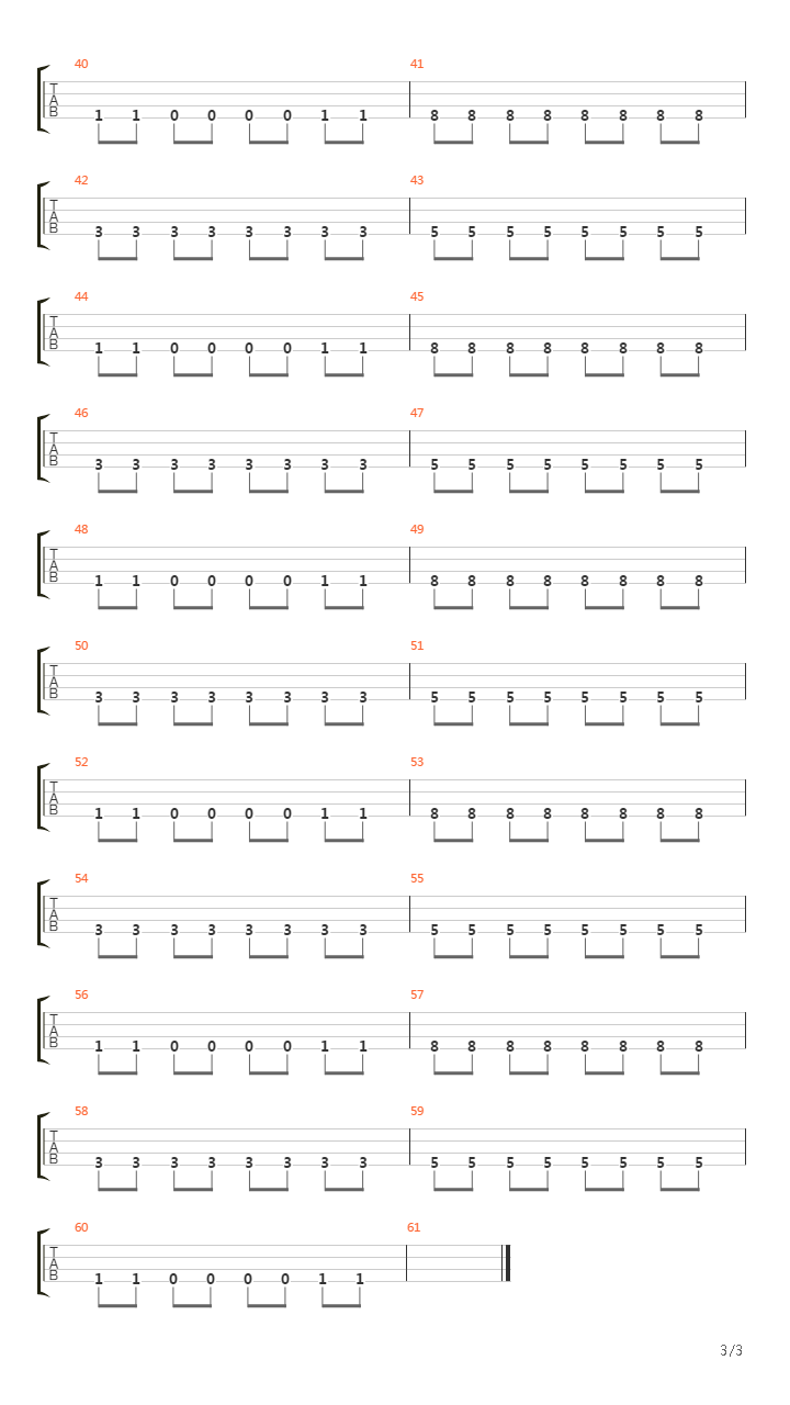 Slow solo吉他谱